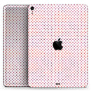 Tiny Red and Purple Watercolor Polka Dots - Full Body Skin Decal for the Apple iPad Pro 12.9", 11", 10.5", 9.7", Air or Mini (All Models Available)