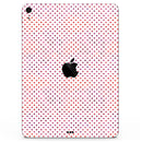 Tiny Red and Purple Watercolor Polka Dots - Full Body Skin Decal for the Apple iPad Pro 12.9", 11", 10.5", 9.7", Air or Mini (All Models Available)
