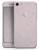 Tiny Red and Purple Watercolor Polka Dots - Skin-kit for the iPhone 8 or 8 Plus