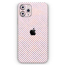 Tiny Red and Purple Watercolor Polka Dots - Vinyl Skin Wrap for iPhone 17 Pro Max, 17 Pro, 17 Air, 17, 16 & All Models — Soft Matte or Ultra Gloss