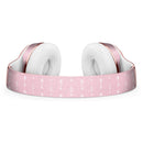 Tiny White Arrows Over Pink Full-Body Skin Kit for the Beats by Dre Solo 3 Wireless Headphones