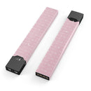 Tiny White Arrows Over Pink - Premium Decal Protective Skin-Wrap Sticker compatible with the Juul Labs vaping device
