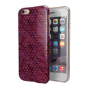 Tiny Wine Watercolor Hearts iPhone 6/6s or 6/6s Plus 2-Piece Hybrid INK-Fuzed Case