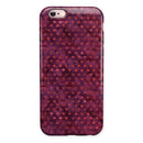 Tiny Wine Watercolor Hearts iPhone 6/6s or 6/6s Plus 2-Piece Hybrid INK-Fuzed Case