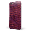 Tiny Wine Watercolor Hearts iPhone 6/6s or 6/6s Plus 2-Piece Hybrid INK-Fuzed Case
