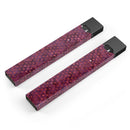 Tiny Wine Watercolor Hearts - Premium Decal Protective Skin-Wrap Sticker compatible with the Juul Labs vaping device