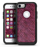 Tiny Wine Watercolor Hearts - iPhone 7 or 8 OtterBox Case & Skin Kits
