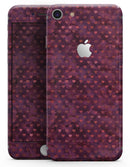 Tiny Wine Watercolor Hearts - Skin-kit for the iPhone 8 or 8 Plus
