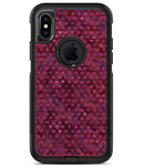 Tiny Wine Watercolor Hearts - iPhone X OtterBox Case & Skin Kits