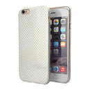 Tiny Yellow-Green Watercolor Polka Dots iPhone 6/6s or 6/6s Plus 2-Piece Hybrid INK-Fuzed Case