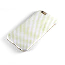 Tiny Yellow-Green Watercolor Polka Dots iPhone 6/6s or 6/6s Plus 2-Piece Hybrid INK-Fuzed Case