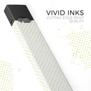 Tiny Yellow-Green Watercolor Polka Dots - Premium Decal Protective Skin-Wrap Sticker compatible with the Juul Labs vaping device
