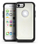 Tiny Yellow-Green Watercolor Polka Dots - iPhone 7 or 8 OtterBox Case & Skin Kits