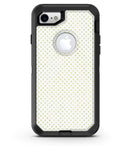 Tiny Yellow-Green Watercolor Polka Dots - iPhone 7 or 8 OtterBox Case & Skin Kits