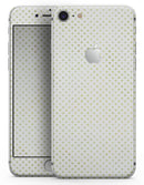 Tiny Yellow-Green Watercolor Polka Dots - Skin-kit for the iPhone 8 or 8 Plus