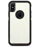 Tiny Yellow-Green Watercolor Polka Dots - iPhone X OtterBox Case & Skin Kits