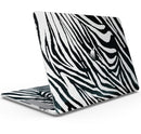 Toned Zebra Print - Skin Decal Wrap Kit Compatible with the Apple MacBook Pro, Pro with Touch Bar or Air (11", 12", 13", 15" & 16" - All Versions Available)