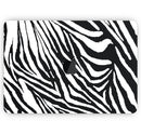 Toned Zebra Print - Skin Decal Wrap Kit Compatible with the Apple MacBook Pro, Pro with Touch Bar or Air (11", 12", 13", 15" & 16" - All Versions Available)