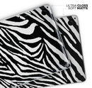 Toned Zebra Print - Skin Decal Wrap Kit Compatible with the Apple MacBook Pro, Pro with Touch Bar or Air (11", 12", 13", 15" & 16" - All Versions Available)