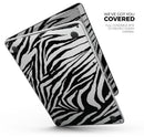 Toned Zebra Print - Skin Decal Wrap Kit Compatible with the Apple MacBook Pro, Pro with Touch Bar or Air (11", 12", 13", 15" & 16" - All Versions Available)