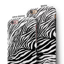 Toned Zebra Print iPhone 6/6s or 6/6s Plus 2-Piece Hybrid INK-Fuzed Case