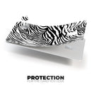 Toned Zebra Print - Premium Protective Decal Skin-Kit for the Apple Credit Card