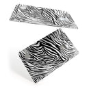 Toned Zebra Print - Premium Protective Decal Skin-Kit for the Apple Credit Card