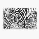 Toned Zebra Print - Premium Protective Decal Skin-Kit for the Apple Credit Card