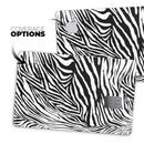 Toned Zebra Print - Premium Protective Decal Skin-Kit for the Apple Credit Card