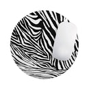 Toned Zebra Print// WaterProof Rubber Foam Backed Anti-Slip Mouse Pad for Home Work Office or Gaming Computer Desk