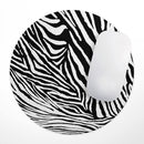 Toned Zebra Print// WaterProof Rubber Foam Backed Anti-Slip Mouse Pad for Home Work Office or Gaming Computer Desk