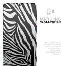 Toned Zebra Print - Premium Vinyl Skin Decal for Samsung Galaxy S25 Ultra, S24, S23, S22 & All Galaxy S Models
