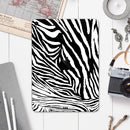 Toned Zebra Print - Full Body Skin Decal for the Apple iPad Pro 12.9", 11", 10.5", 9.7", Air or Mini (All Models Available)