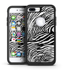 Toned Zebra Print - iPhone 7 or 7 Plus Commuter Case Skin Kit