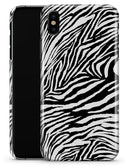 Toned Zebra Print - iPhone X Clipit Case