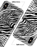 Toned Zebra Print - iPhone X Clipit Case