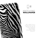 Toned Zebra Print - Protective Skin Wrap & Decal – Compatible with iPhone SE to iPhone 17 Pro Max (All Models)