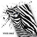 Toned Zebra Print - Protective Skin Wrap & Decal – Compatible with iPhone SE to iPhone 17 Pro Max (All Models)