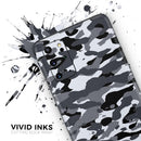 Traditional Black & White Camo - Premium Vinyl Skin Decal for Samsung Galaxy S25 Ultra, S24, S23, S22 & All Galaxy S Models