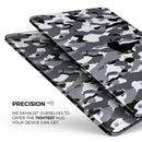 Traditional Black & White Camo - Full Body Skin Decal for the Apple iPad Pro 12.9", 11", 10.5", 9.7", Air or Mini (All Models Available)