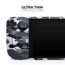 Traditional Black & White Camo // Full Body Skin Decal Wrap Kit for the Steam Deck handheld gaming computer