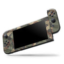 Traditional Camouflage Fabric Pattern // Skin Decal Wrap Kit for Nintendo Switch Console & Dock, Joy-Cons, Pro Controller, Lite, 3DS XL, 2DS XL, DSi, or Wii - Vinyl Skin Wrap for Nintendo Switch 2, OLED, Lite, Pro Controller, Wii & Classic Handhelds