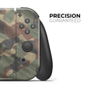 Traditional Camouflage Fabric Pattern // Skin Decal Wrap Kit for Nintendo Switch Console & Dock, Joy-Cons, Pro Controller, Lite, 3DS XL, 2DS XL, DSi, or Wii - Vinyl Skin Wrap for Nintendo Switch 2, OLED, Lite, Pro Controller, Wii & Classic Handhelds