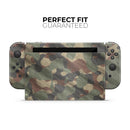 Traditional Camouflage Fabric Pattern // Skin Decal Wrap Kit for Nintendo Switch Console & Dock, Joy-Cons, Pro Controller, Lite, 3DS XL, 2DS XL, DSi, or Wii - Vinyl Skin Wrap for Nintendo Switch 2, OLED, Lite, Pro Controller, Wii & Classic Handhelds