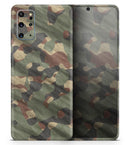 Traditional Camouflage Fabric Pattern - Premium Vinyl Skin Decal for Samsung Galaxy S25 Ultra, S24, S23, S22 & All Galaxy S Models