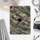 Traditional Camouflage - Full Body Skin Decal for the Apple iPad Pro 12.9", 11", 10.5", 9.7", Air or Mini (All Models Available)
