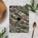 Traditional Camouflage - Full Body Skin Decal for the Apple iPad Pro 12.9", 11", 10.5", 9.7", Air or Mini (All Models Available)
