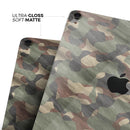 Traditional Camouflage - Full Body Skin Decal for the Apple iPad Pro 12.9", 11", 10.5", 9.7", Air or Mini (All Models Available)