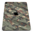 Traditional Camouflage - Full Body Skin Decal for the Apple iPad Pro 12.9", 11", 10.5", 9.7", Air or Mini (All Models Available)