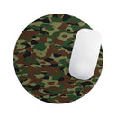 Traditional Camouflage// WaterProof Rubber Foam Backed Anti-Slip Mouse Pad for Home Work Office or Gaming Computer Desk